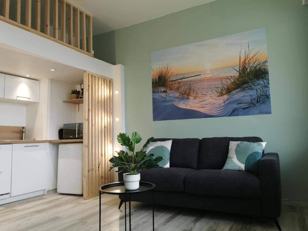 Le Touquet Le Pouget , Studio, Rez De Chaussee, Front De Mer Wifi מראה חיצוני תמונה