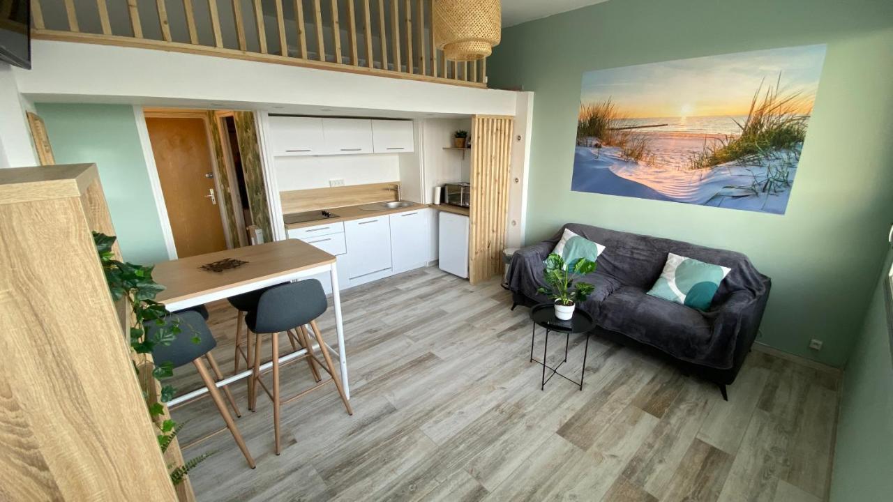 Le Touquet Le Pouget , Studio, Rez De Chaussee, Front De Mer Wifi מראה חיצוני תמונה